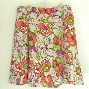 A Line Skirt and Sweater Lane Bryant